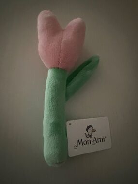 Mon Ami Tulip Rattle